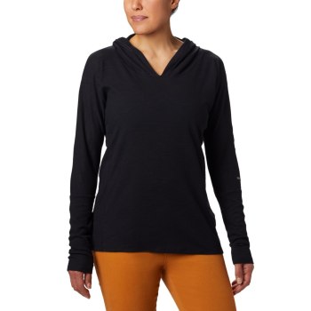 Columbia Longer Days, Sudaderas Con Capucha Negros Para Mujer | 124850-CMK